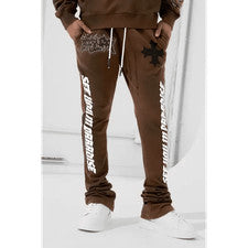 Pantalón de chándal apilado SYIP The Reaper - Estilo urbano Streetwear,