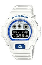 Reloj luminoso digital plateado para hombre CASIO G-SHOCK DW-6900HDS-7A1JF sin usar en caja