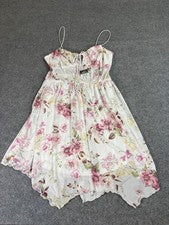 ¡NUEVO CON ETIQUETAS! Vestido para mujer Rue 21 talla S multicolor floral holgado informal encaje boho