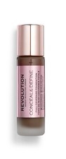 3X Revolution Beauty London, Ocultar y Definar, Base, F17, 23 ml