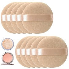 PACK DE 5 ESPONJAS DE MAQUILLAJE COSMÉTICO EN POLVO PUFF BASE DE BELLEZA CONJUNTO COMPACTO