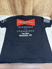 Nueva Camiseta 2XL Estilo Grunt Lug Nuts Bloody Mary Huntsville, Ohio #6 Negra