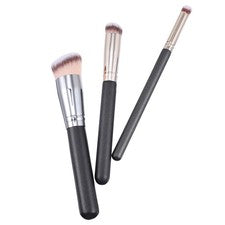 3 Piezas Pinceles Rouge Para Belleza Maquillaje Base Pinceles Cepillos