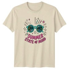 Camiseta Summer State Of Mind Mujer Tropical Verano Playa Vida 2026 Regalo Para Ella