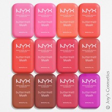 1 rubor NYX Buttermelt - rubor en polvo de alto pigmento "Elige tu 1 color" *Joy's*