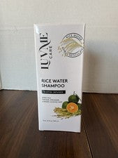 Champú para el crecimiento del cabello con agua de arroz Luv Me Care 10 oz. Exp 12/26 Caja Nueva Precintada