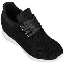 Zapato ligero CALTO invisible para hombre - aumento de altura elevador de 3,2 pulgadas