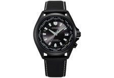Reloj para hombre Citizen radiocontrolado zafiro hora mundial esfera negra CB0225-14E