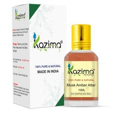 Perfume Kazima Musk Amber Attar para hombre y mujer 10 ml