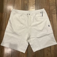Pantalones Cortos Deportivos POLO RALPH LAUREN Para Hombre 5XB Blanco Doble Tejido Tecnología