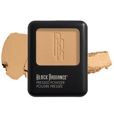 Polvo prensado Black Radiance, acabado mate rico en pigmentos para biscotti ligeros