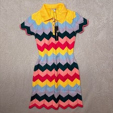 NUEVO CON ETIQUETAS - Mini Vestido Tejido Moda Nova Always Happy (Mujer M)