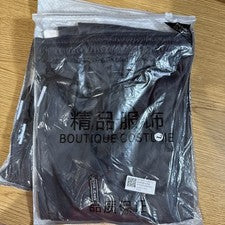 Pantalones de mezclilla de diseño recubiertos de satén multi bolsillo cordón cintura para hombre nuevos con etiquetas ne