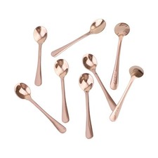 Culinary Essential Juego de Cucharas Compactas 8 Piezas Fabricadas en Materiales de Alta Calidad