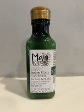 Acondicionador de fibras de bambú para espesar y restaurar el cuidado del cabello Maui Moisture 13 oz