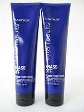 Paquete de 2 Matrix Total Results Brass Off Blonde Threesome de 5,1 oz