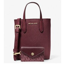 Bolso Bandolera Michael Kors Vincent Extra Pequeño Para Mujer con Logo Tarjetero