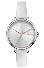 Lacoste Mujer Reloj de Cuarzo Analógico Cuero 2001159 Blanco