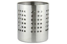 Soporte para Utensilios Cromo Acero Inoxidable Soporte para Cubiertos Caddy Soporte Organizador Estante