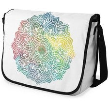 Bandolera juvenil Le Jardín con mandala en colores pastel