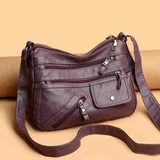 Mujer Verano Popular Informal Moda Bolso Nuevo Bandolera Color Texturizado Bolso de Mano