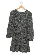Vestido de verano Clockhouse estampado floral talla 38 manga larga