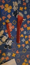 Juego de 2 cucharas plegables magnéticas - Gadget de cocina rojo 4 en 1