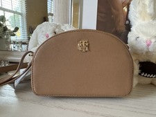 Bolso Bandolera Tommy Hilfiger Para Mujer Marrón Nuevo con Etiquetas $98
