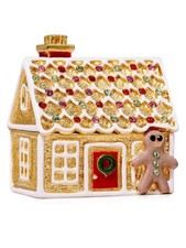 Perfume compacto y sólido Estee Lauder Gingerbread House HERMOSO 2021 NUEVO EN CAJA