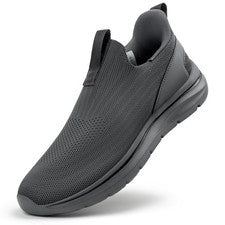 Zapatillas deportivas hombre T.45 zapatillas de deporte zapatillas de running zapatos casuales gris NUEVO