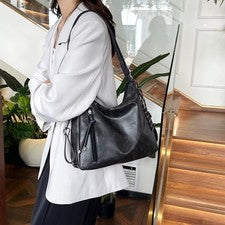 Bolso de Mano Grande para Mujer Moda Bolso de Hombro Bandolera Bolso de Mano Cartera de Viajero
