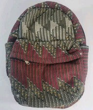 Mochila Estilo Kente Estampado Ankara Mochila Libro Bolso Hecho a Mano Bonito Algo de Uso