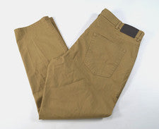 Pantalones de 5 bolsillos marrón cobre y roble para hombre 38x30 entrepierna 29,5" nuevos con etiquetas