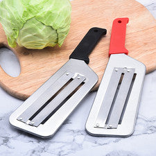 Cortador de verduras 29,5 x 8,5 cm acero inoxidable + PP para uso en cocina doméstica