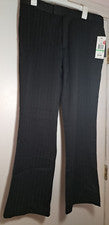 NUEVO con ETIQUETAS Vestido Kenneth Cole Para Hombre Estilo C7449005 Rayas Negras Pantalones 34x30