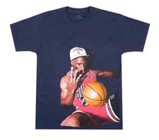 Camiseta Legendary Michael Jordan NBA Championship 3 azul turba para hombre.