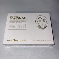 Nuevo kit facial antienvejecimiento sellado Earths Cure - Trae el spa a casa