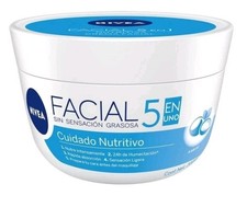 Nivea Crema Facial 5 en 1 Cuidado Nutritivo 200 ml