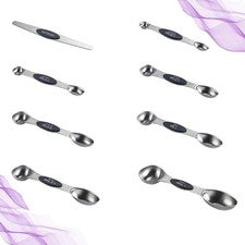 8 en utensilios de cocina acero inoxidable utensilios de cocina cuchara medidora para hornear