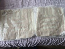 NUEVO EN CAJA Y CON ETIQUETAS Trader Joes mini bolsos de lona PASTEL BRONCEADO/BEIGE Juego de 2