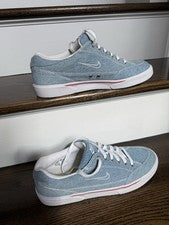 Nike GTS 97 Hombre Informal Lona Denim Azul, Talla 12, DV2121-900. Nuevo sin caja