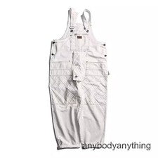 Mono estilo americano retro para hombre con tirantes pantalones cargo mono varios bolsillos