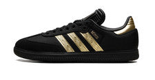 Tenis Adidas Unisex Samba FMF - Núcleo Negro/Dorado Metálico