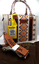 Bolso Bandolera Wrangler Para Mujer Azteca Estilo Suroeste - Nuevo con Etiquetas, Raro Fuera de Stock