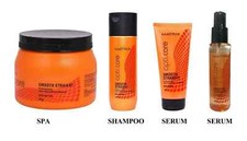 Combo de suero acondicionador champú spa recto profesional Matrix Opti Care fresco
