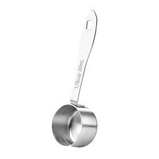 1 pieza cuchara medidora de café cucharada acero inoxidable pala café té hornear 5.51
