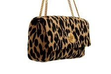 Bolso de hombro acolchado Medusa dorado 100 % lana mediano Versace para mujer