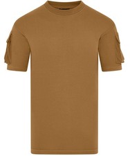 Camiseta táctica Kombat Reino Unido Coyote Combate Carga Hombres Militar Ejército Estilo Camiseta