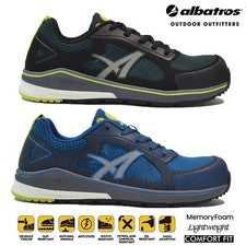 PARA HOMBRES ESPUMA VISCOELÁSTICA COMPUESTO PUNTERA SEGURIDAD TRABAJO AEROPUERTO ZAPATOS BOTAS ZAPATILLAS TALLA