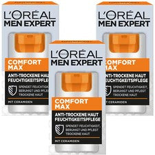 Loreal Men Expert Hydra Energy 3x 50 ml complejo de protección de piel anti seca